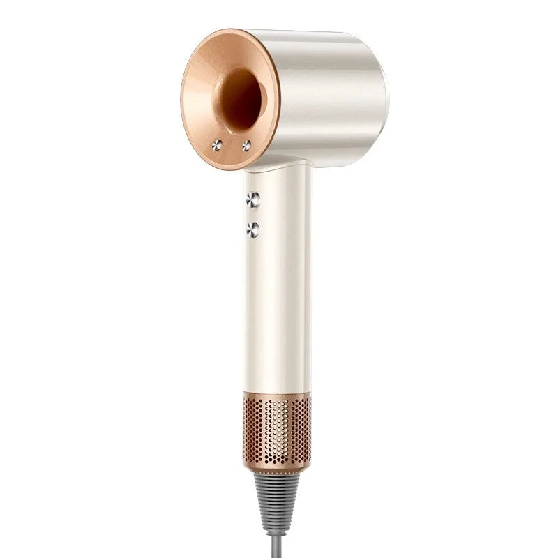 2025 Professional Leafless Hair Dryer with ConstantTemperatureNegativeIonTechnology5 Attachments forHomeTravel PortableHair Care